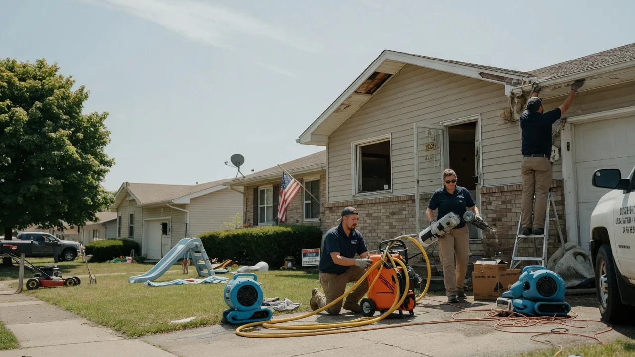 Water Damage Restoration in Washington, IN near me